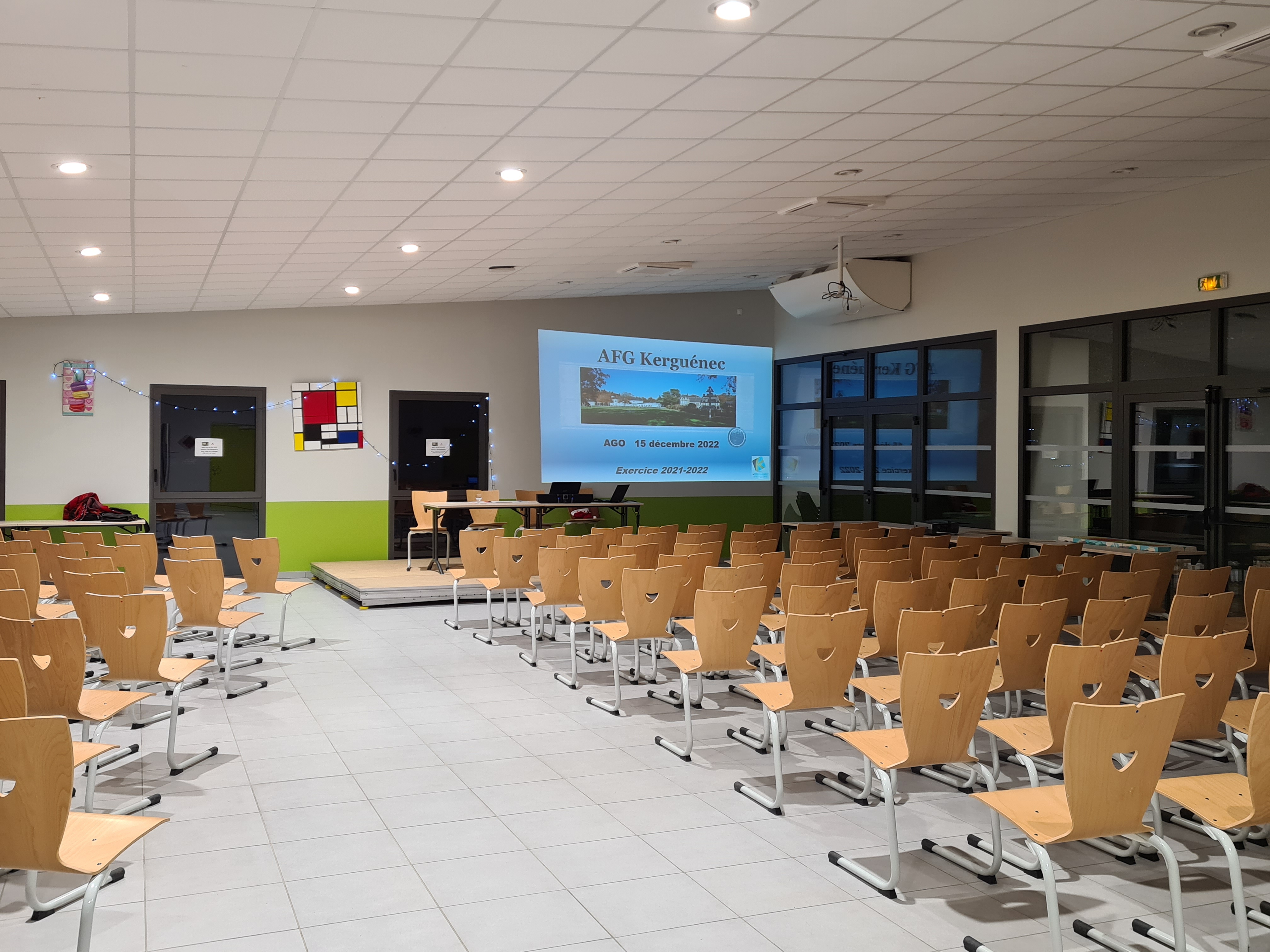 Conférence à Kerguenec